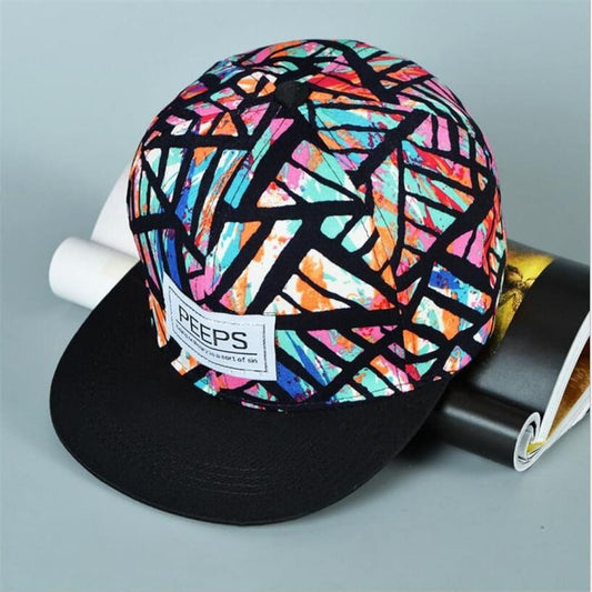 PEEPS Graphics Snapback Cap | The Urban Clothing Shop™