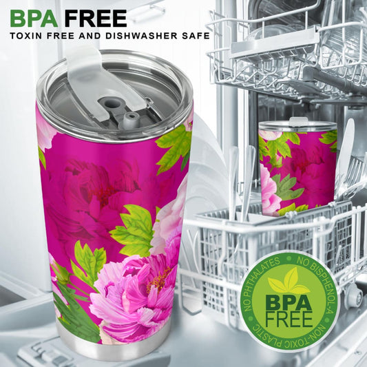 Perfect Exclusive Flower Pink Magical Dream Tumbler | The Urban Clothing Shop™