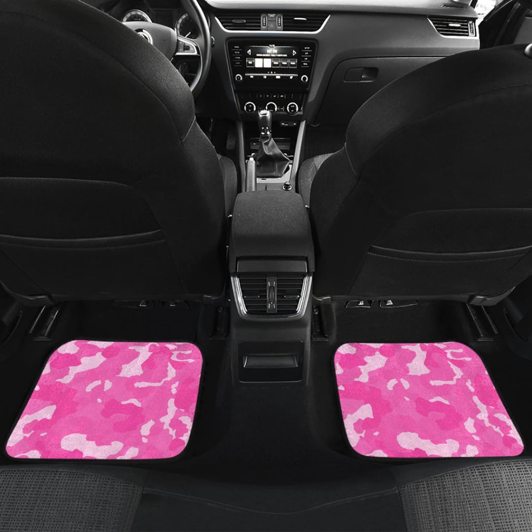 Pink Camouflage Floor Mats | The Urban Clothing Shop™