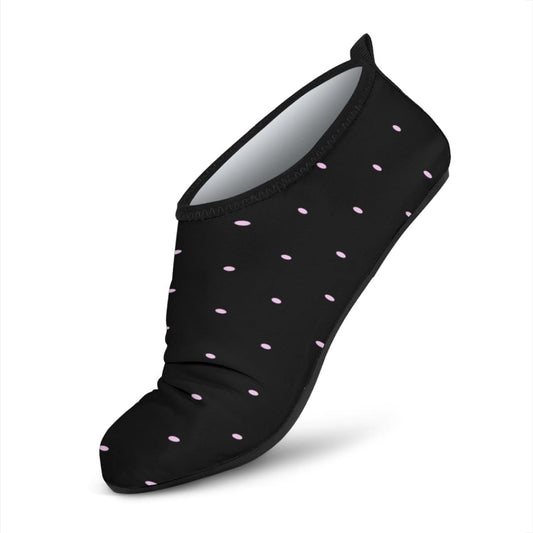 Pink Dotted Aqua Shoes | The Urban Clothing Shop™