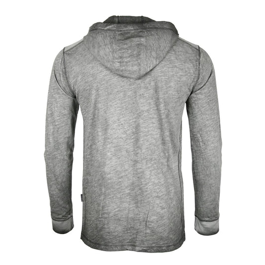 Urban Edge Hooded Henley | ZIMEGO MEN