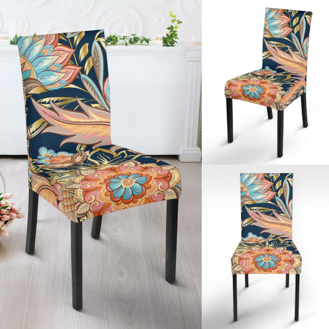 Romantic Paisley Dining Chair Slip Cover | The Urban Clothing Shop™