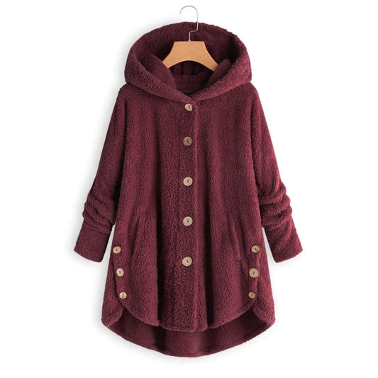 Sherpa Hooded Coat | The Urban Clothing Shop™