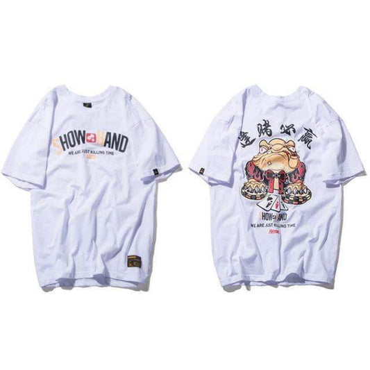 SHOW HAND Short Sleeve T-shirt | The Urban Clothing Shop™