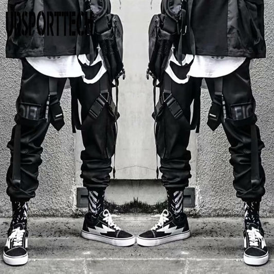 STRAPPED UP Multi Pockets Cargo Joggers | The Urban Clothing Shop™