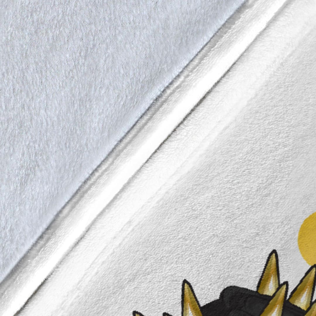 Stylish Rock Girl Cartoon Premium Blanket | The Urban Clothing Shop™