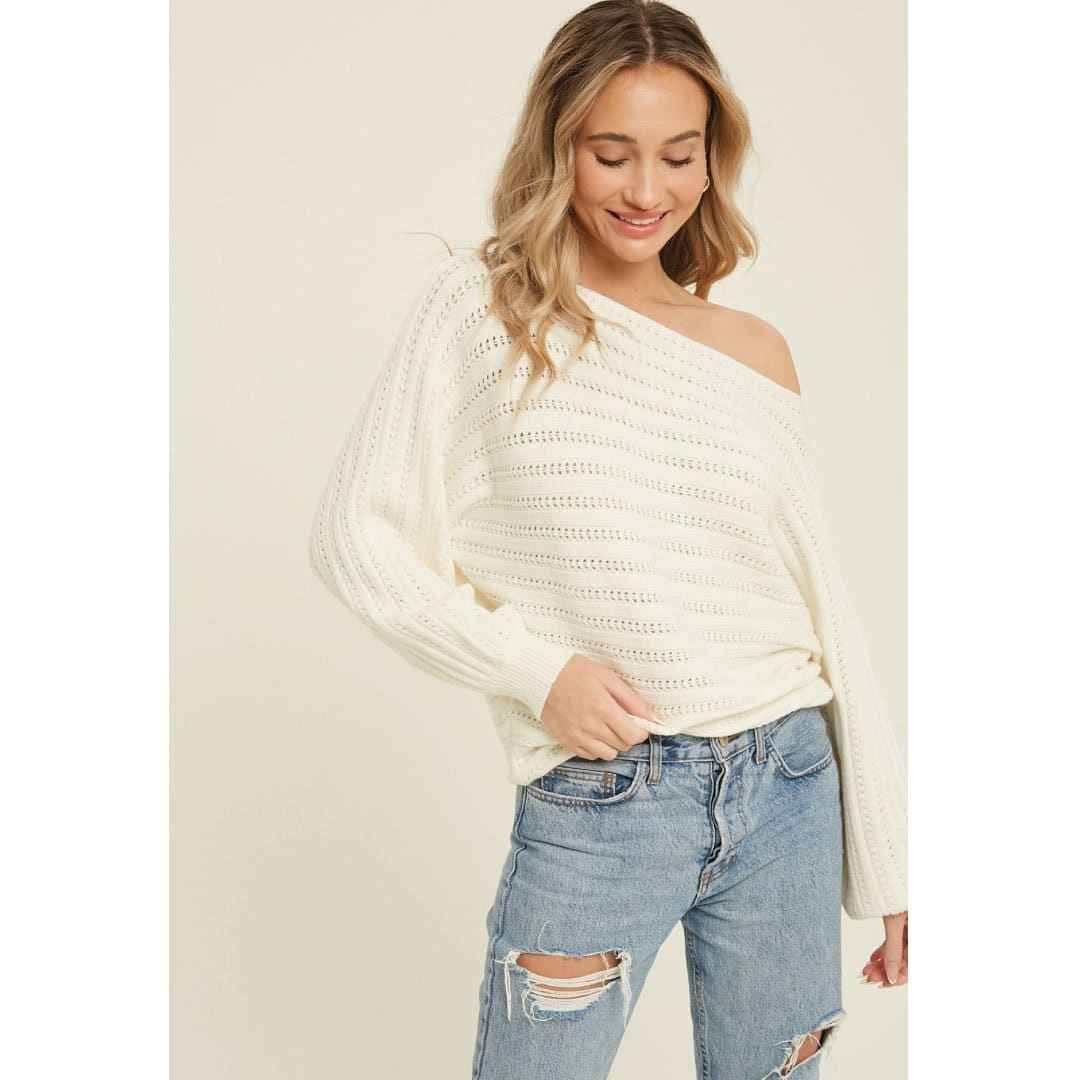 Textured Pullover Sweater | ClaudiaG