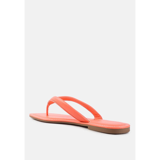 tolpo square toe thong flats | London Rag