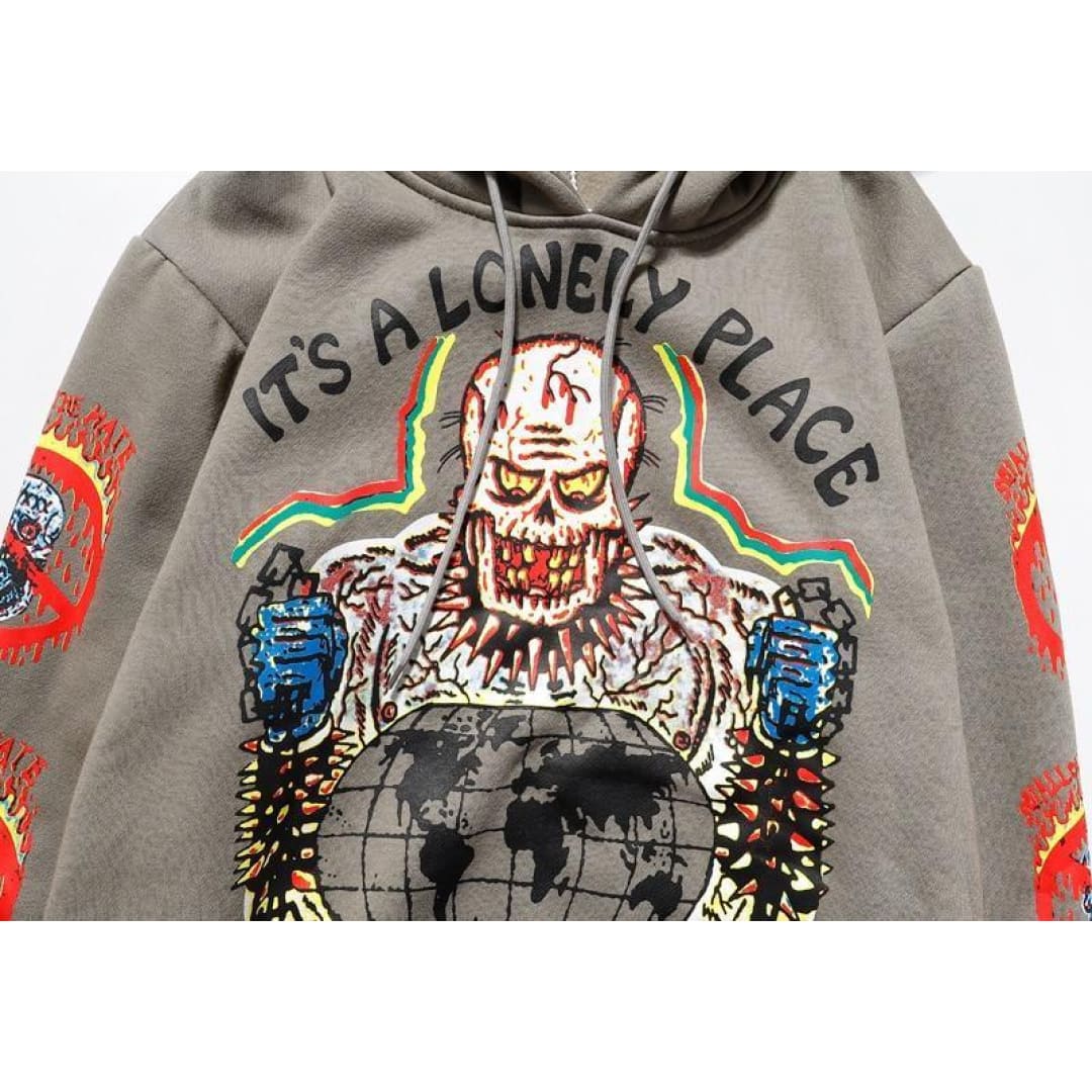 Trust GOD™ ’It’s A Lonely Place’ Hoodie | The Urban Clothing Shop™