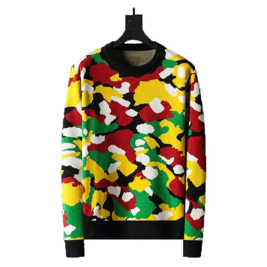 TUCS Camo Pattern Sweater | The Urban Clothing Shop™