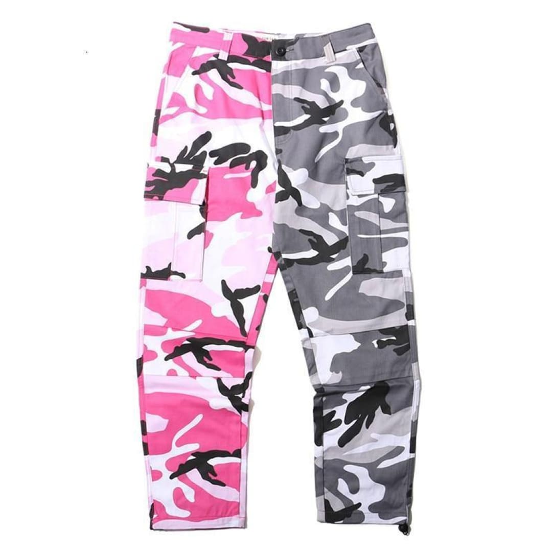 Two Tone Camo Tactical Pants | The Urban Clothing Shop™