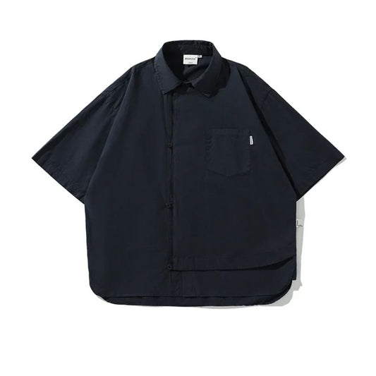 Urban Drifter: Vintage-Inspired Oversize Streetwear Shirt | The Urban Clothing Shop™