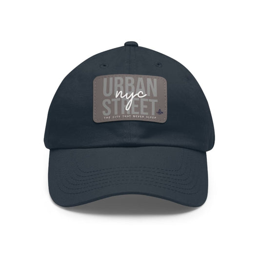 Urban Street Dad Hat with Leather Patch | The Urban Clothing Shop™