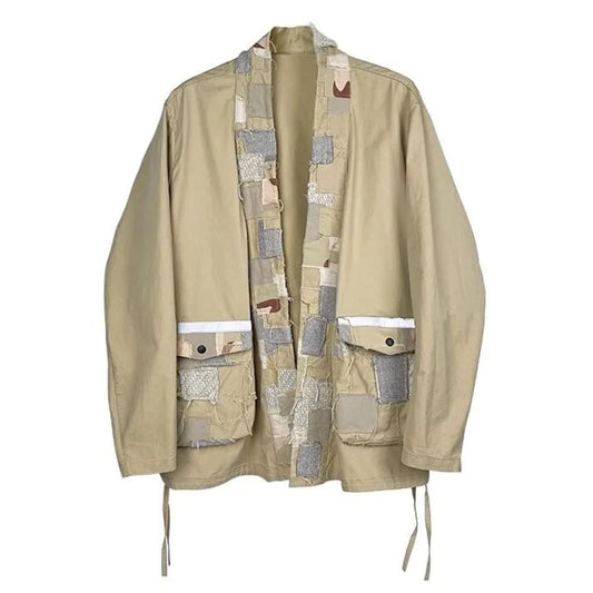 Urban Taoist Patchwork Kimono Cardigan | The Urban Clothing Shop™