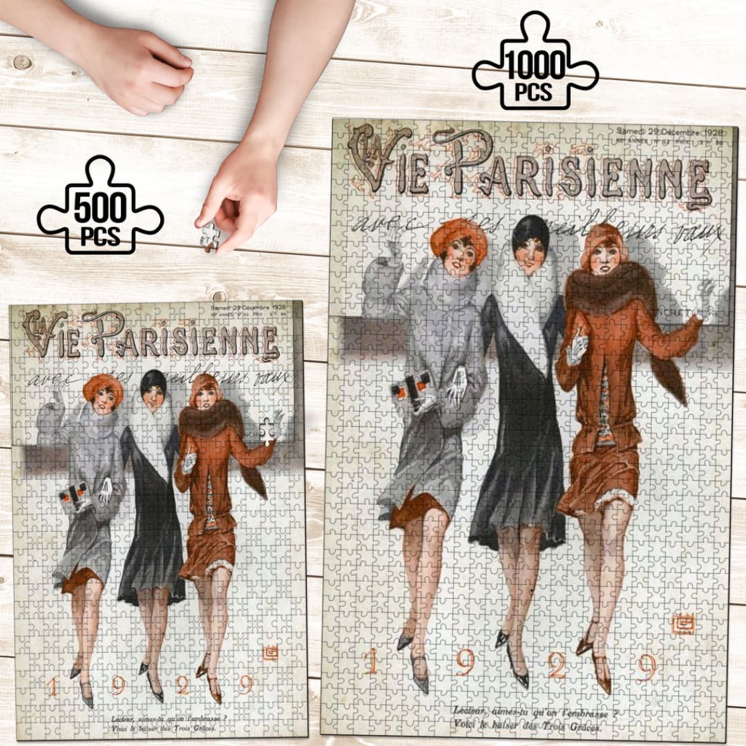 Vie Parisienne Vintage Jigsaw Puzzle | The Urban Clothing Shop™