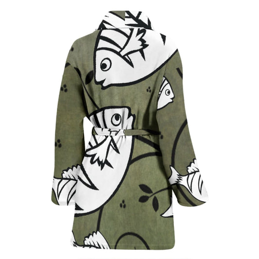 White Fish Women’s Bath Robe | The Urban Clothing Shop™