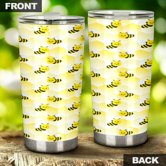 Yellow Bees Insulated Tumbler | The Urban Clothing Shop™