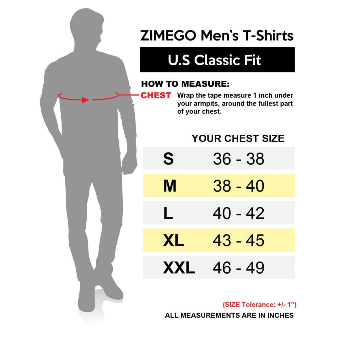 ZIMEGO Mens Long Sleeve Vintage V-Neck Henley Polo T-Shirt | ZIMEGO MEN