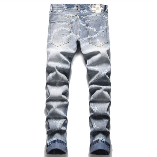 Beggar Ripped Denim Jeans | The Urban Clothing Shop™