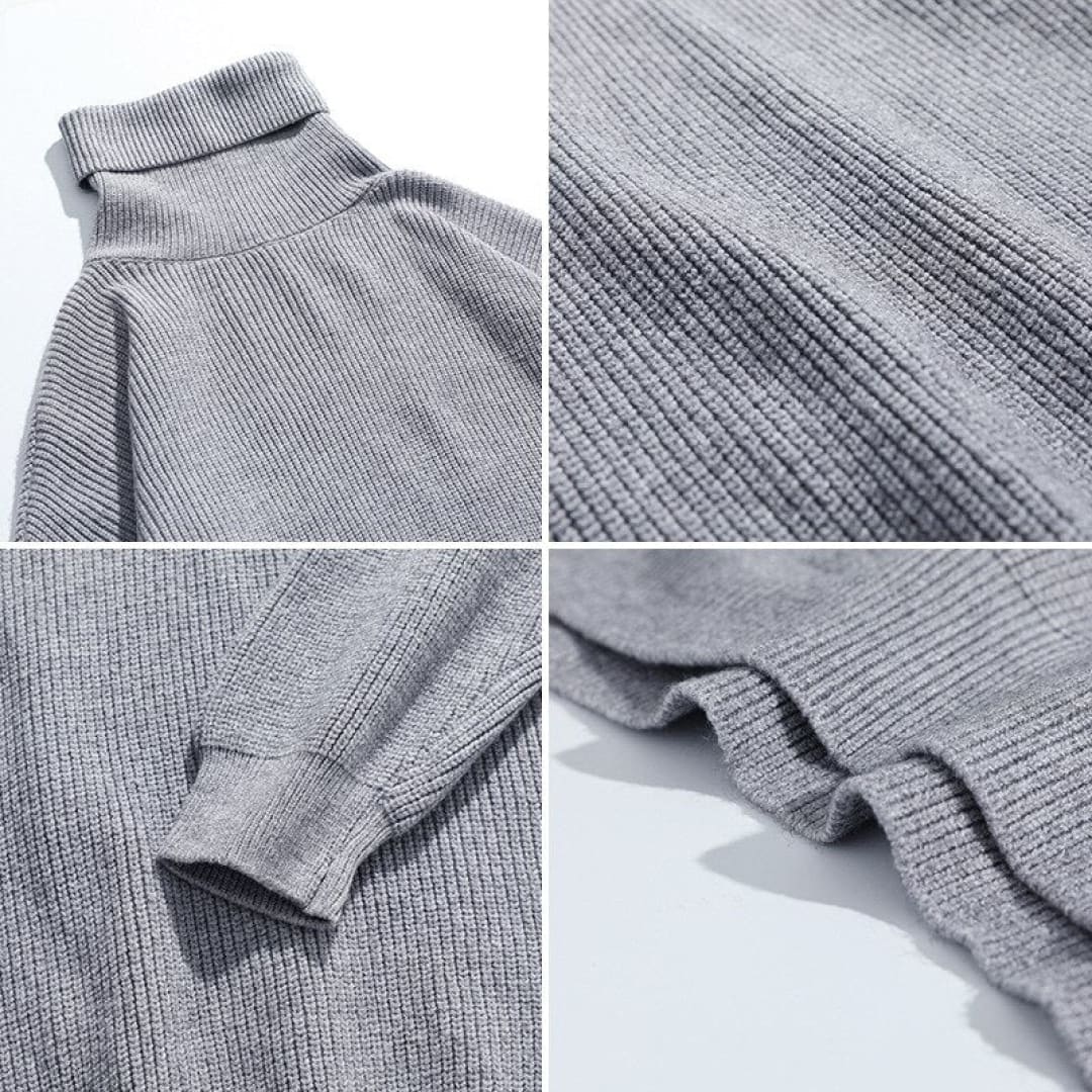 Casual Comfortable Pullover Turtleneck Sweater | The Urban Clothing Shop™