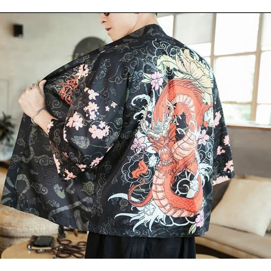Chinese Dragon Kimono Style Jacket | The Urban Clothing Shop™