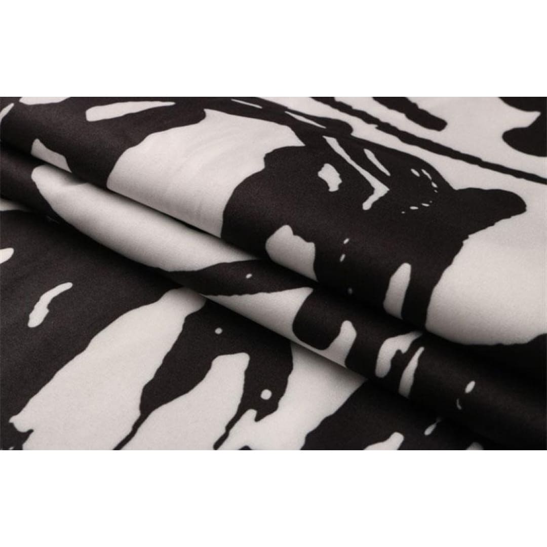 Fearful Face Print Beach Shirt | The Urban Clothing Shop™