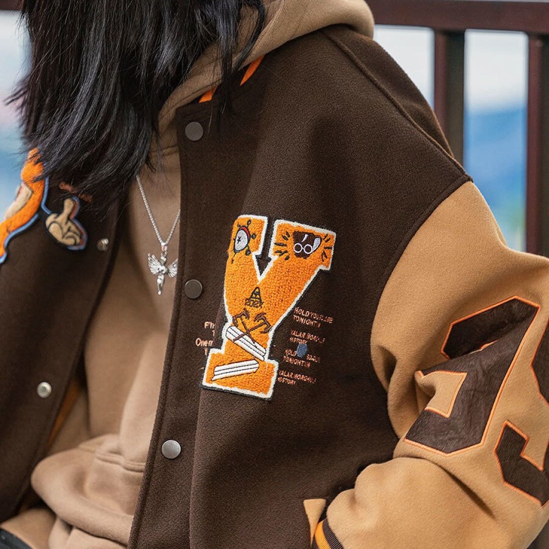 Letterman Versatile Oversized Jacket | The Urban Clothing Shop™