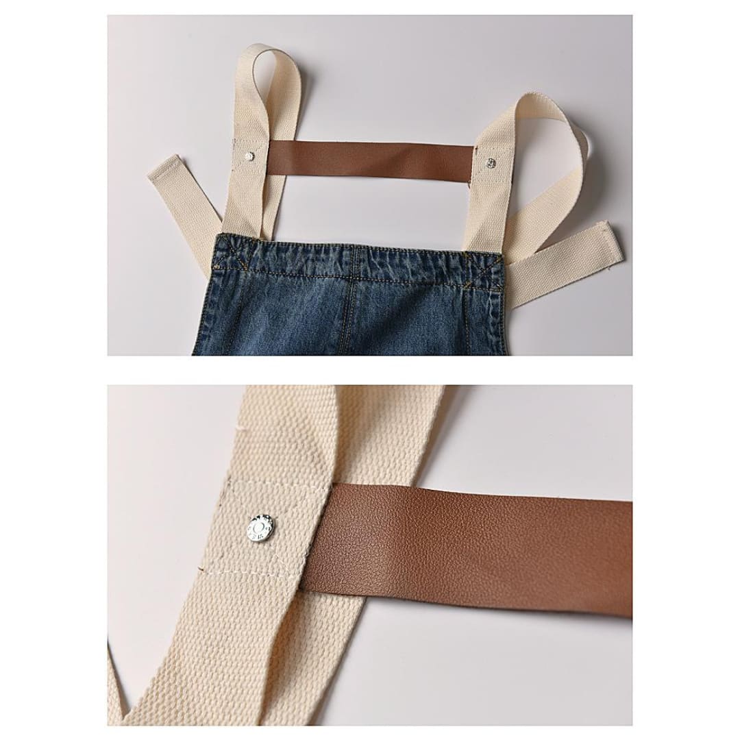 Oxford Denim Cargo Overalls Romper | The Urban Clothing Shop™