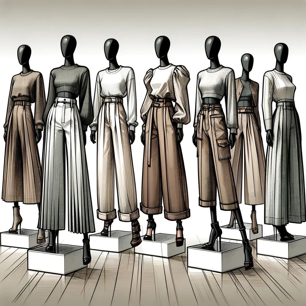 Essential Urban Collection: Women’s Wide Leg Pants