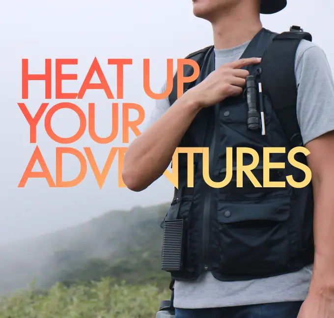 SUSTAIN Utility Heated Tactical Vest - Black / Navy