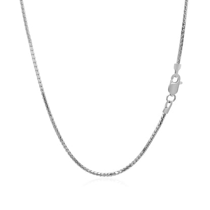 14k White Gold Ice Chain 1.3mm | Richard Cannon Jewelry