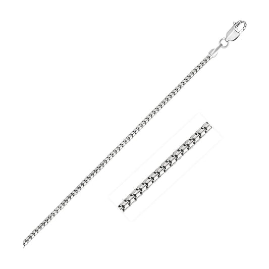 14k White Gold Ice Chain 1.3mm | Richard Cannon Jewelry