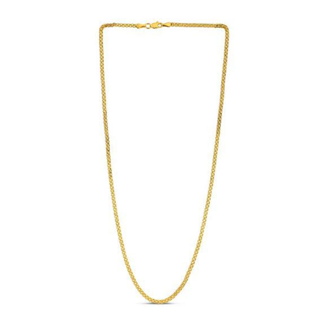 14k Yellow Gold Bismark Chain (2.50 mm) | Richard Cannon Jewelry