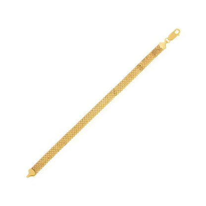 14k Yellow Gold Bismark Chain (7.00 mm) | Richard Cannon Jewelry