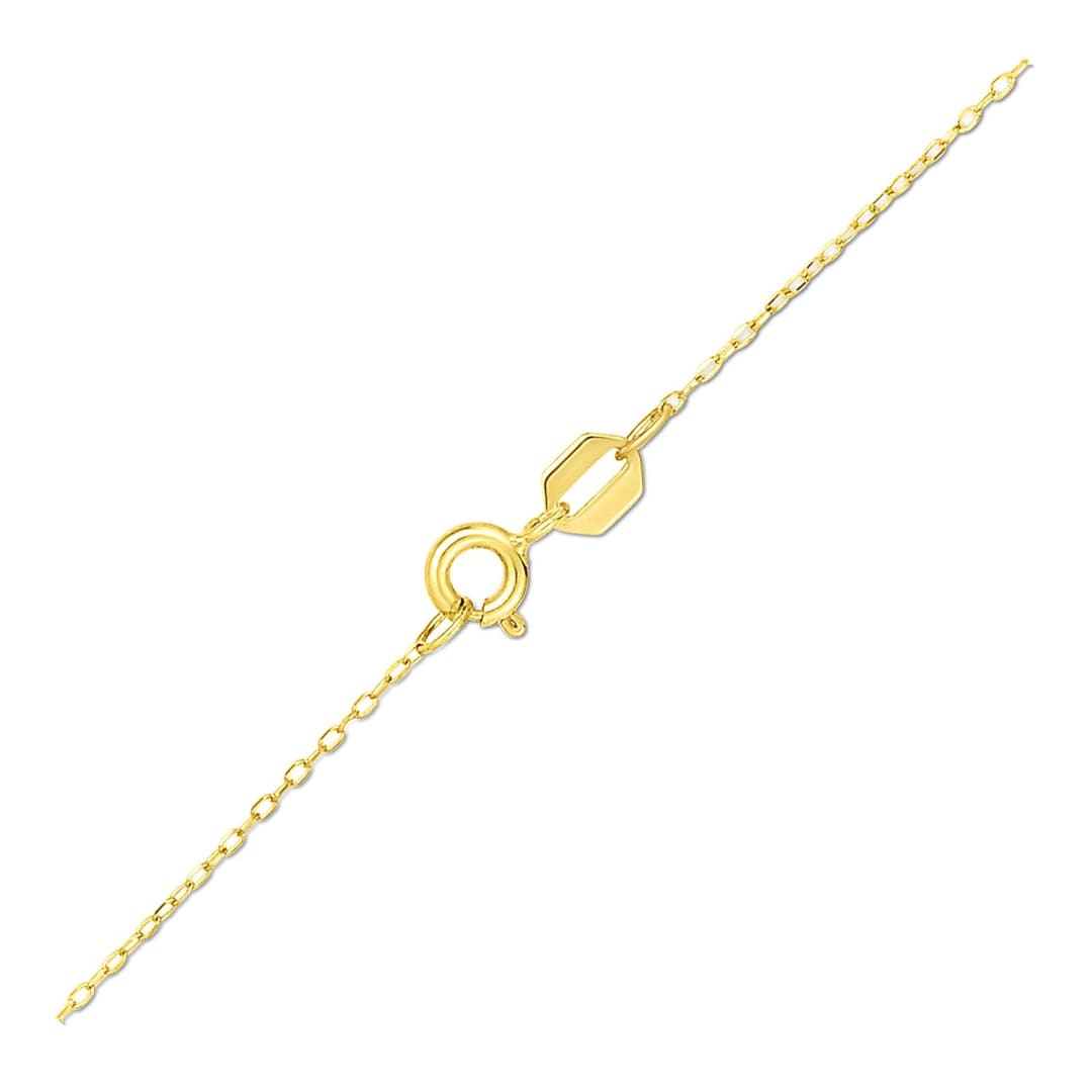 14K Yellow Gold Four Leaf Clover Necklace | Richard Cannon Jewelry