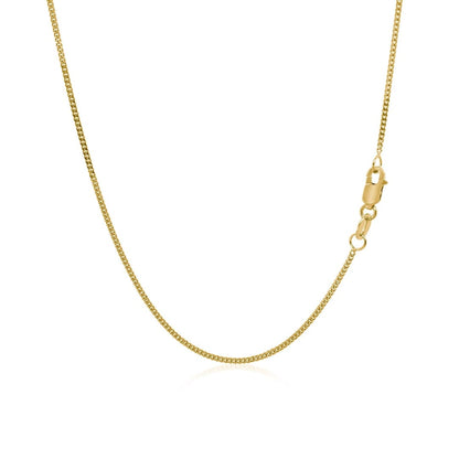 14k Yellow Gold Gourette Chain 1.0mm | Richard Cannon Jewelry