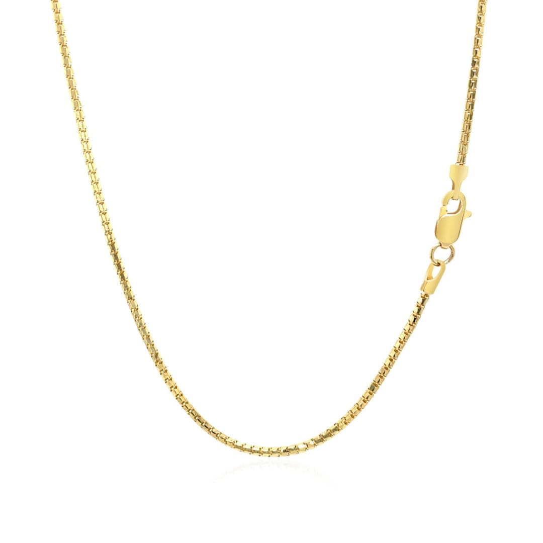 14k Yellow Gold Ice Chain 1.3mm | Richard Cannon Jewelry