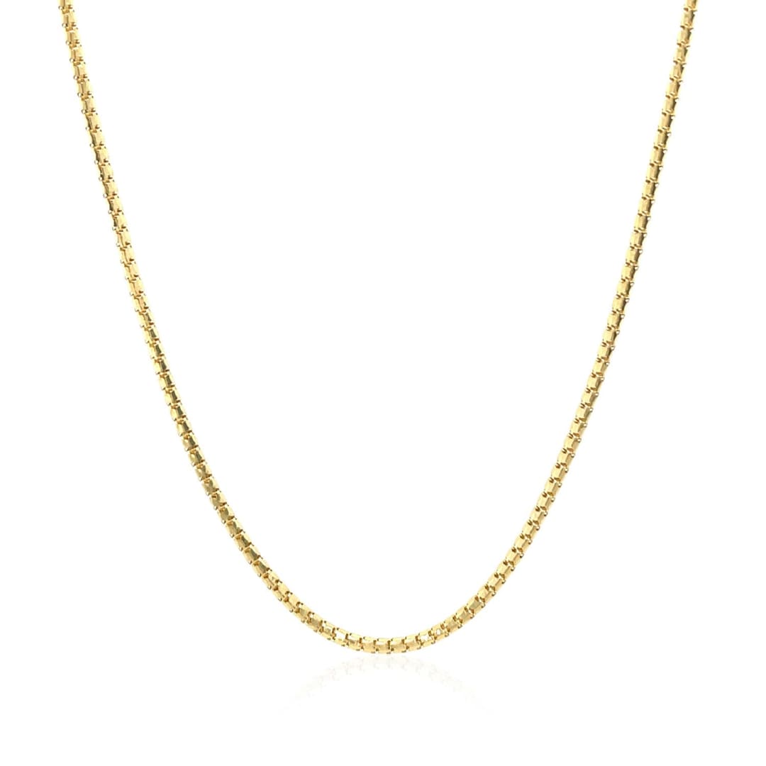 14k Yellow Gold Ice Chain 1.3mm | Richard Cannon Jewelry