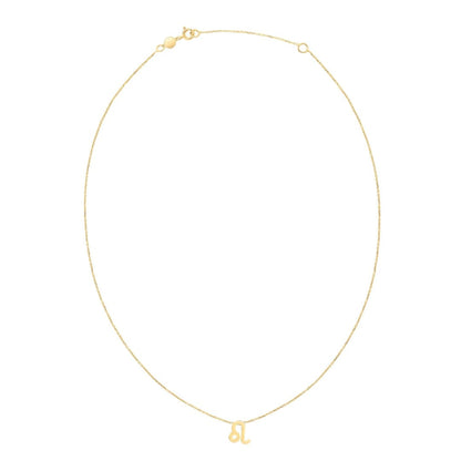 14K Yellow Gold Leo Necklace | Richard Cannon Jewelry