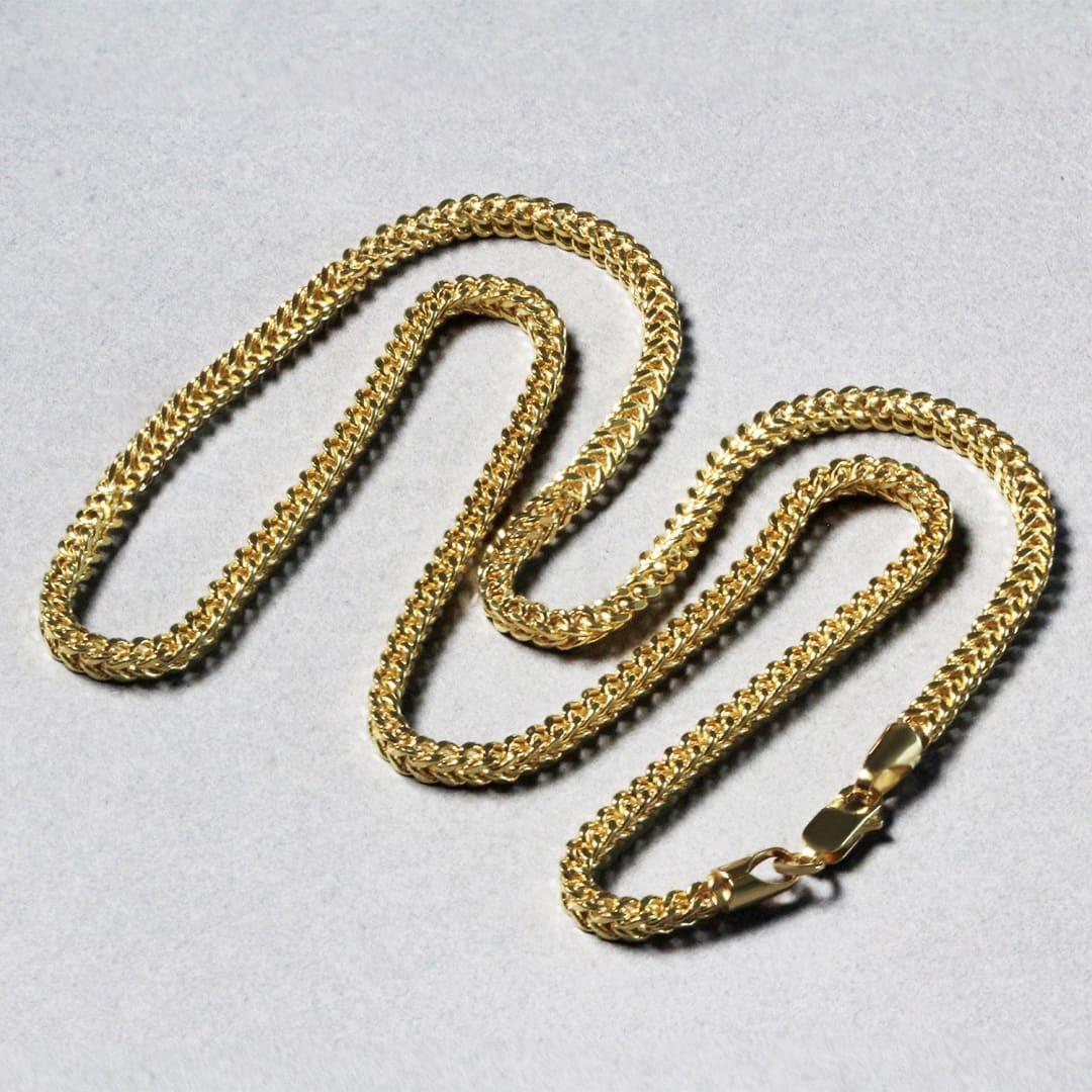 14k Yellow Gold Light Weight Wheat Chain (3.20 mm) | Richard Cannon Jewelry