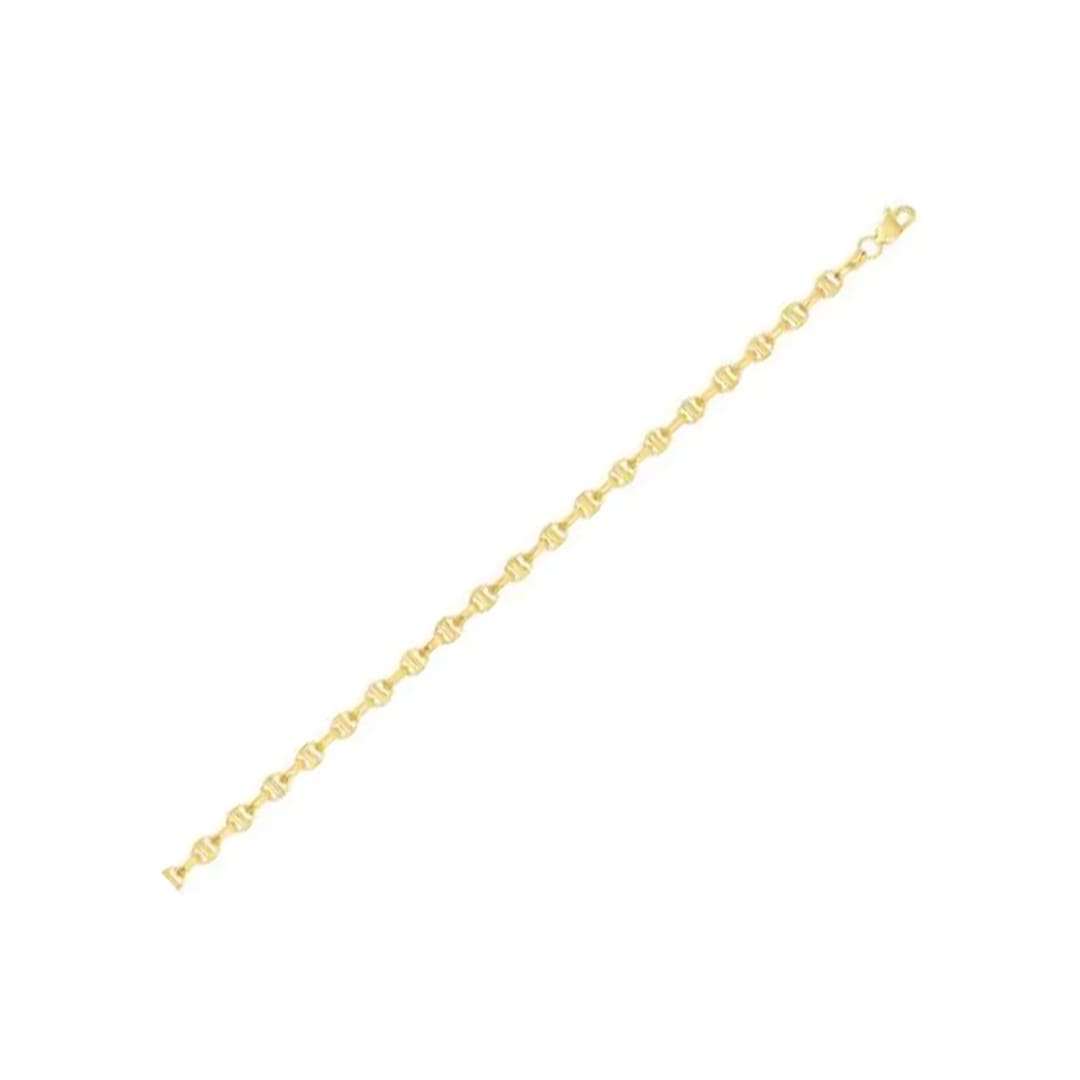 14k Yellow Gold Lite Anchor Chain (3.00 mm) | Richard Cannon Jewelry