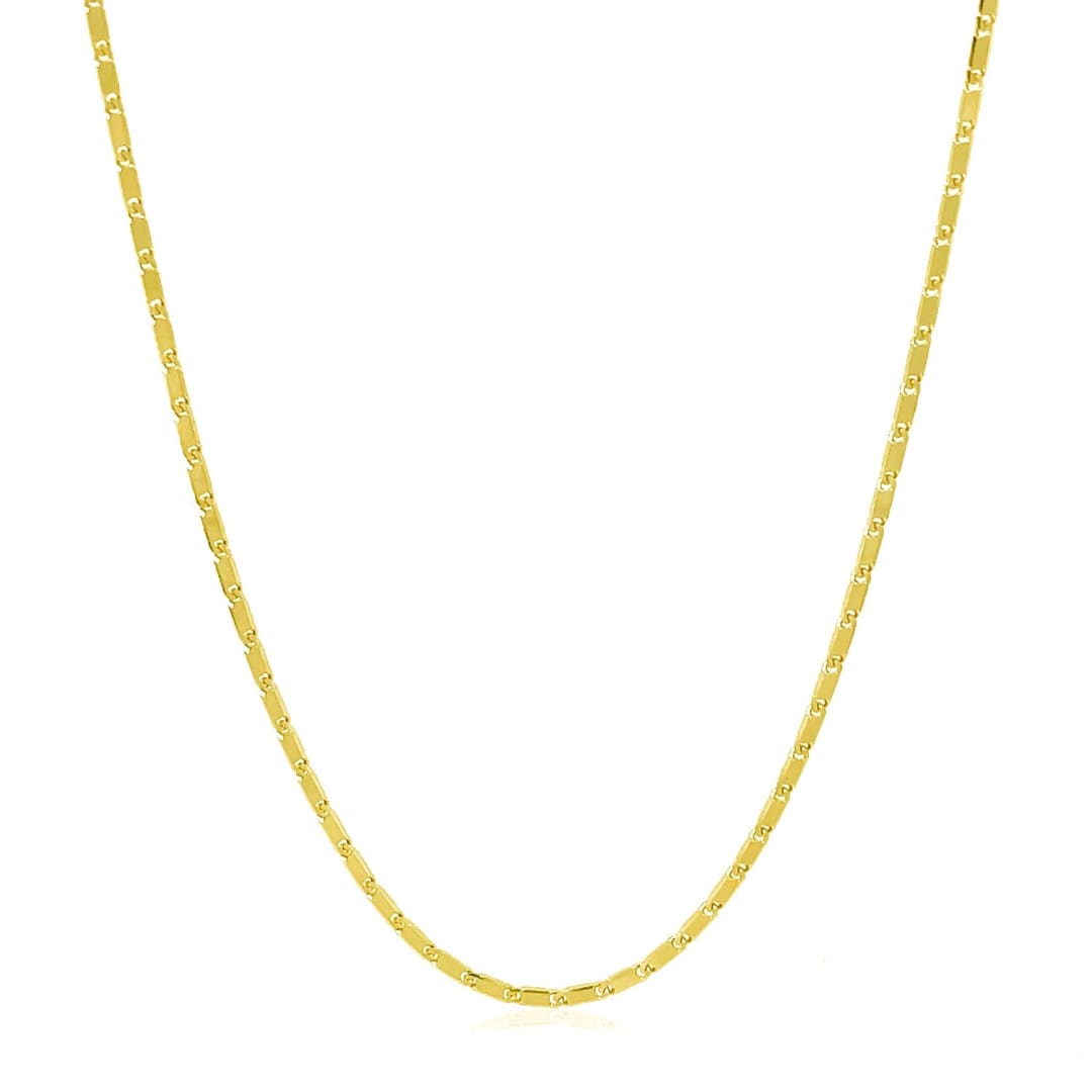 14k Yellow Gold Lumina Pendant Chain 1.0mm | Richard Cannon Jewelry