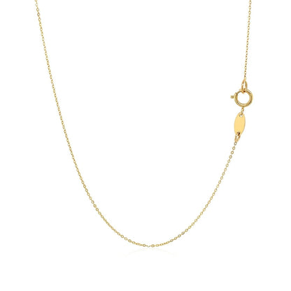 14k Yellow Gold Necklace with Five Pointed Star | Richard Cannon Jewelry