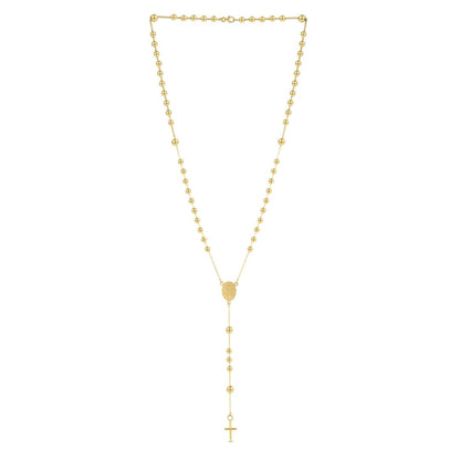 14K Yellow Gold Rosary Necklace | Richard Cannon Jewelry