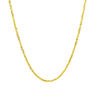 14k Yellow Gold Sparkle Chain 1.5mm | Richard Cannon Jewelry