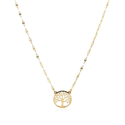 14K Yellow Gold Tree of Life Necklace | Richard Cannon Jewelry