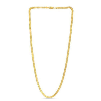 3.5mm 14k Yellow Gold Bismark Chain | Richard Cannon Jewelry