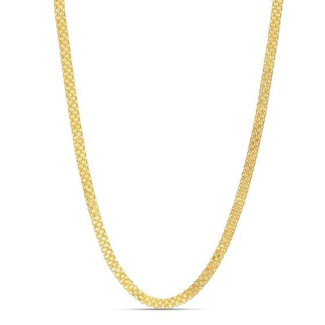 3.5mm 14k Yellow Gold Bismark Chain | Richard Cannon Jewelry