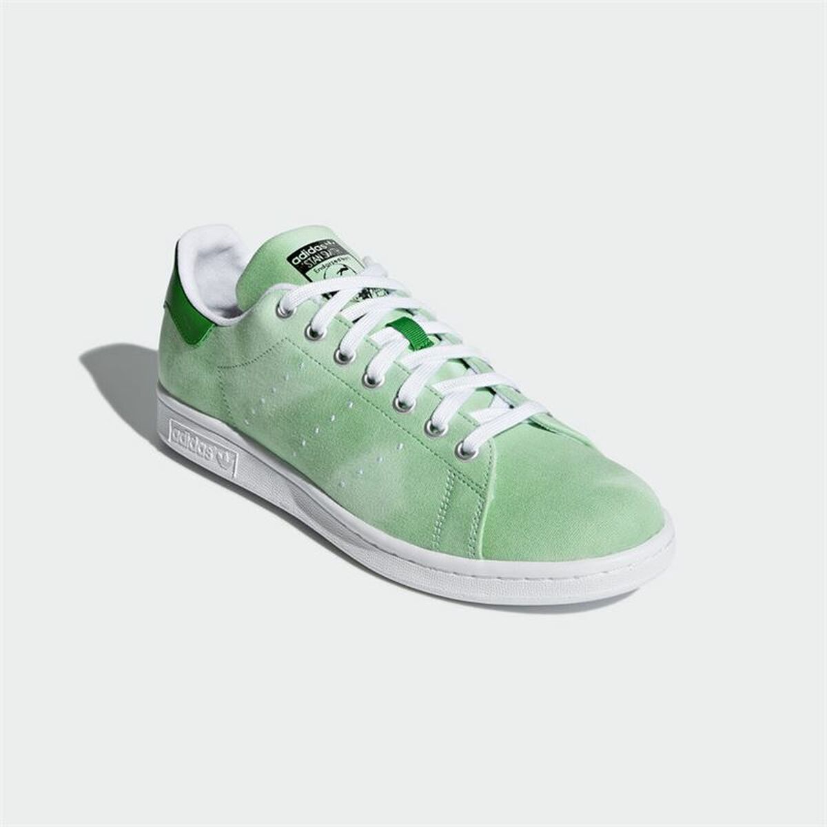 Women's casual trainers Adidas Pharrell Williams Hu Holi Light Green-6