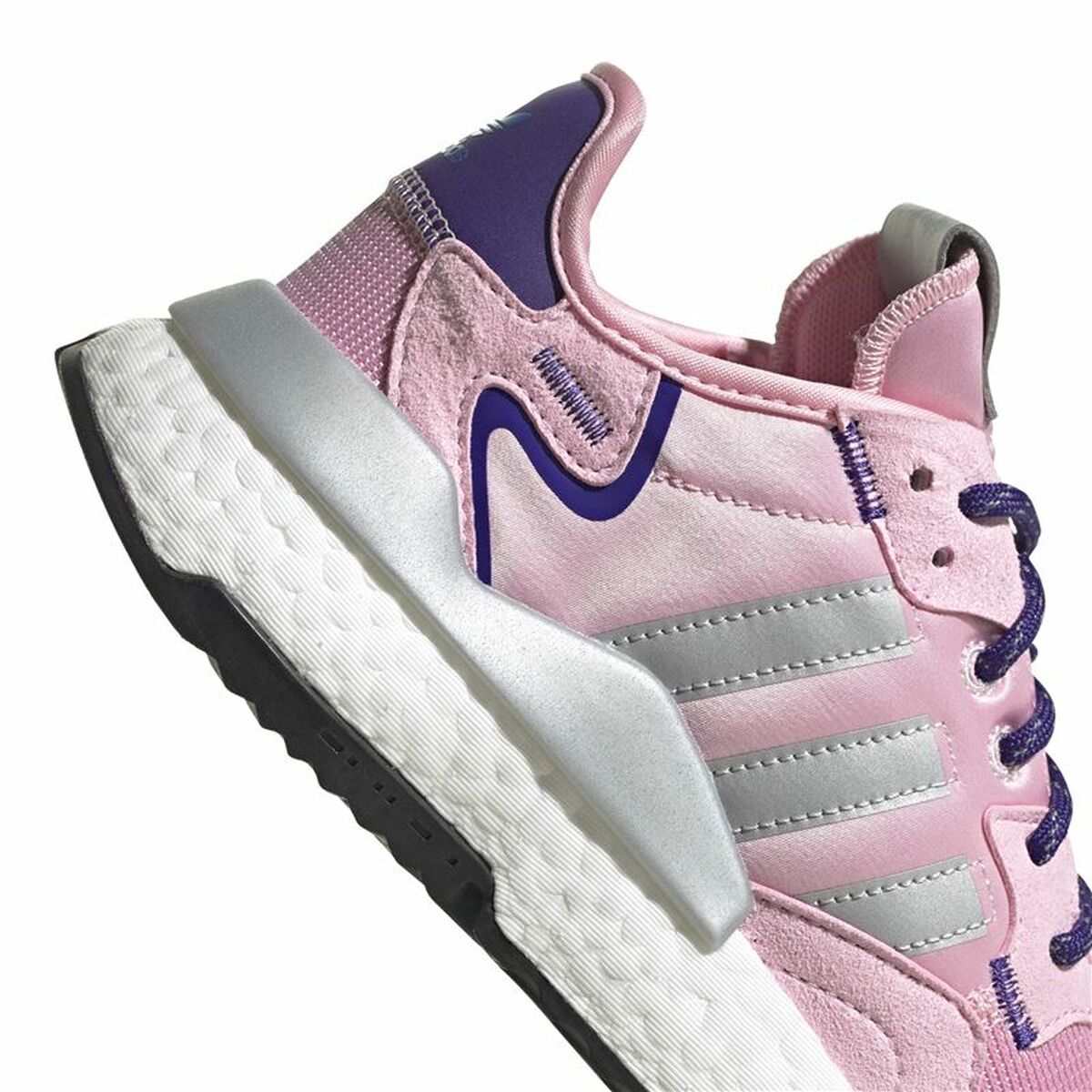 Sports Trainers for Women Adidas Nite Jogger Light Pink-3